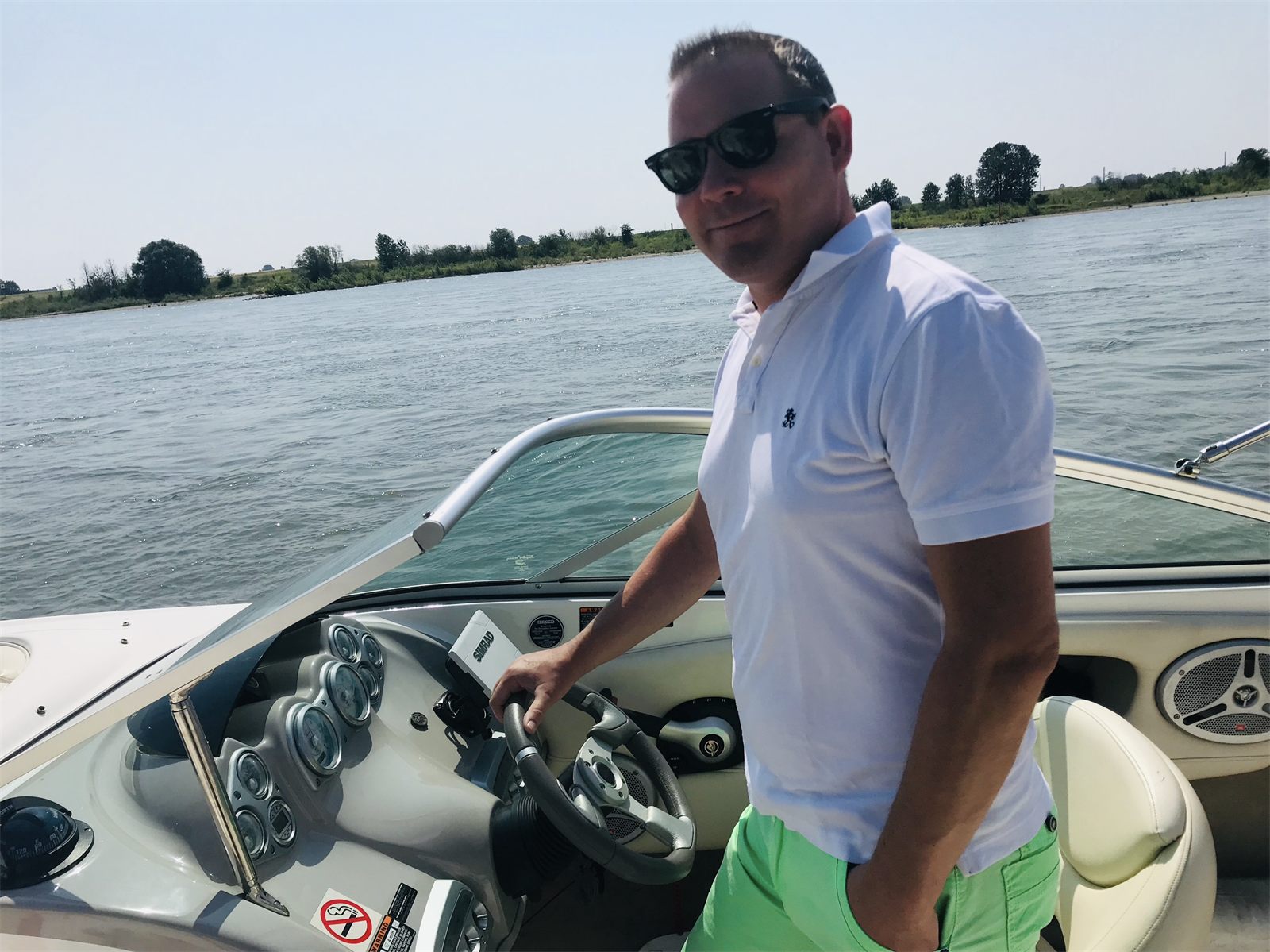 Sommer auf dem Rhein