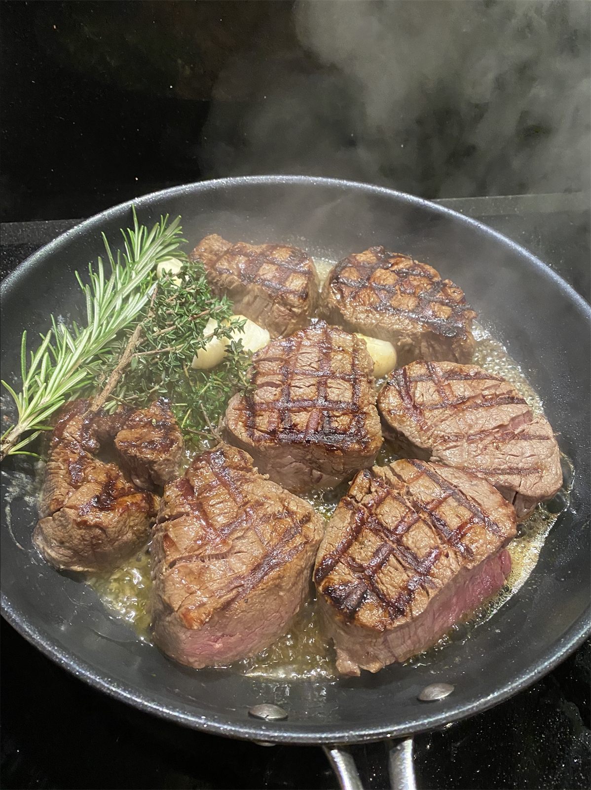Steaks aus der Pfanne